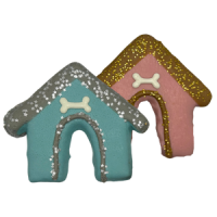 Dog House Decorated Dog Treat