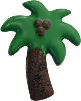 Palm Tree Decorated Dog Treat